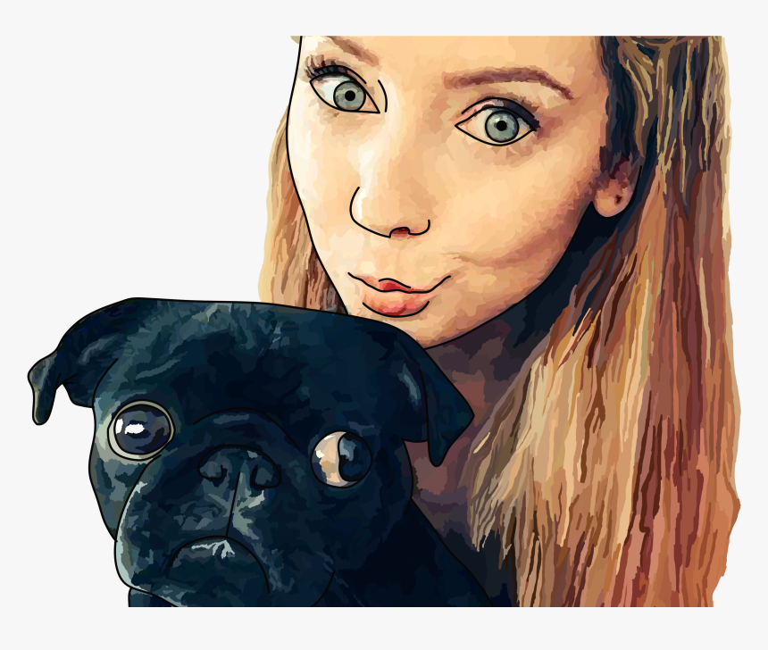 Zalfie And Nala , Png Download - Pug, Transparent Png