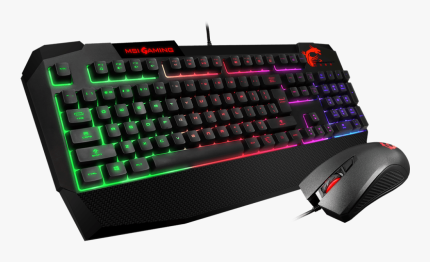 Msi Vigor Gk40 Rgb - Pc Gaming Keyboard, HD Png Download