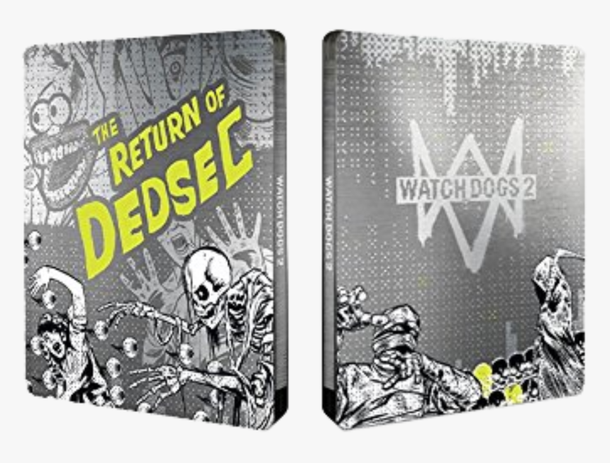 Transparent Watch Dogs 2 Png - Watch Dogs 2 Steelbook, Png Download