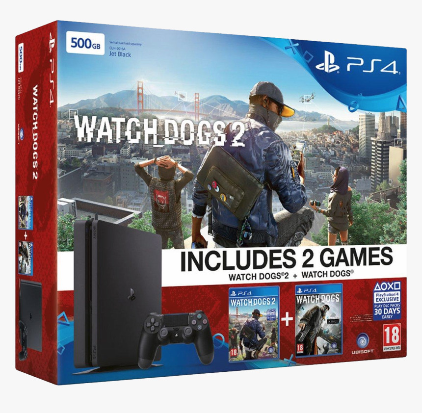Ps4 Watch Dogs 2 Edition, HD Png Download