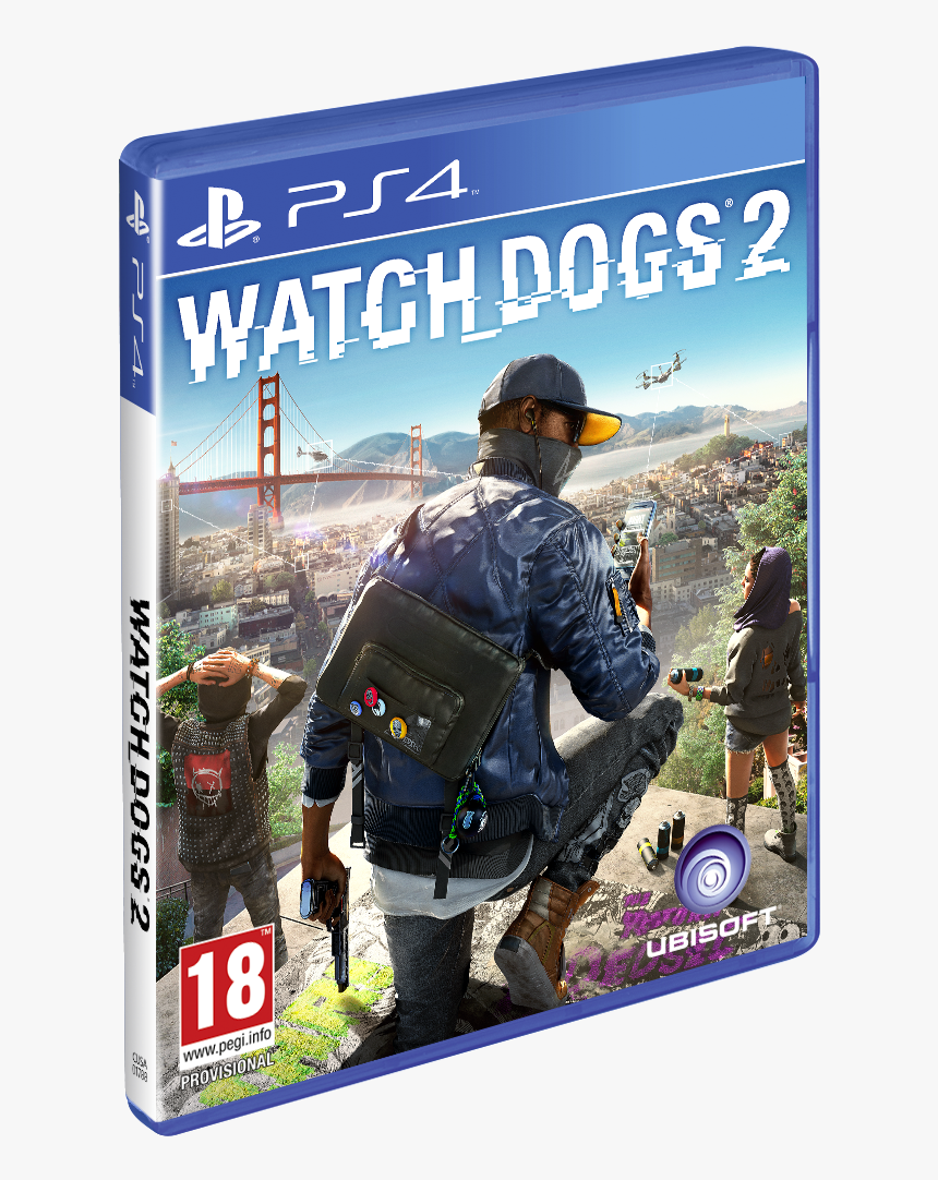 Transparent Watch Dogs 2 Png - Watch Dogs 2 Na Ps4, Png Download
