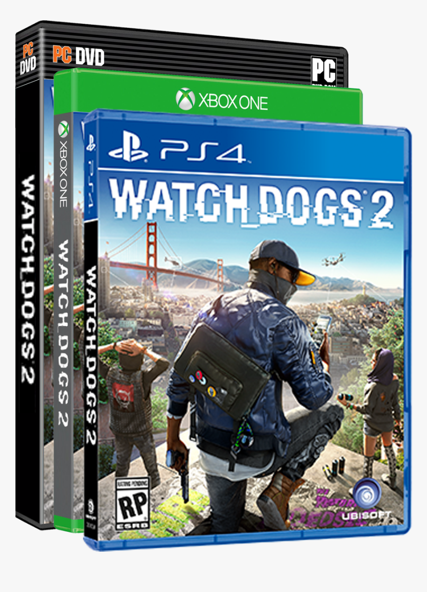 Watch Dogs 2 Ps 4, HD Png Download