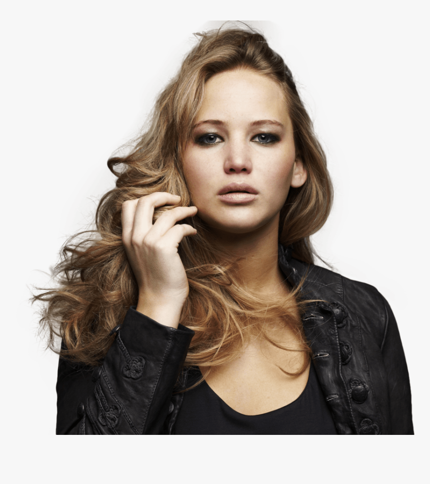 Jennifer Lawrence Face Close Up - Jennifer Lawrence, HD Png Download