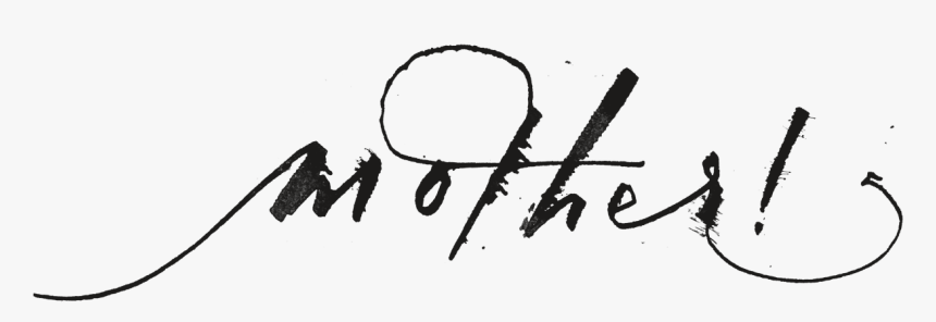 Transparent Jennifer Lawrence Png - Mother Movie Title Png, Png Download