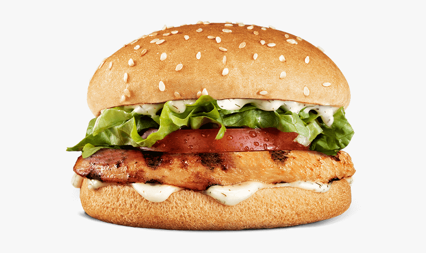 Grilled Chicken - Hungry Jacks Grilled Chicken, HD Png Download