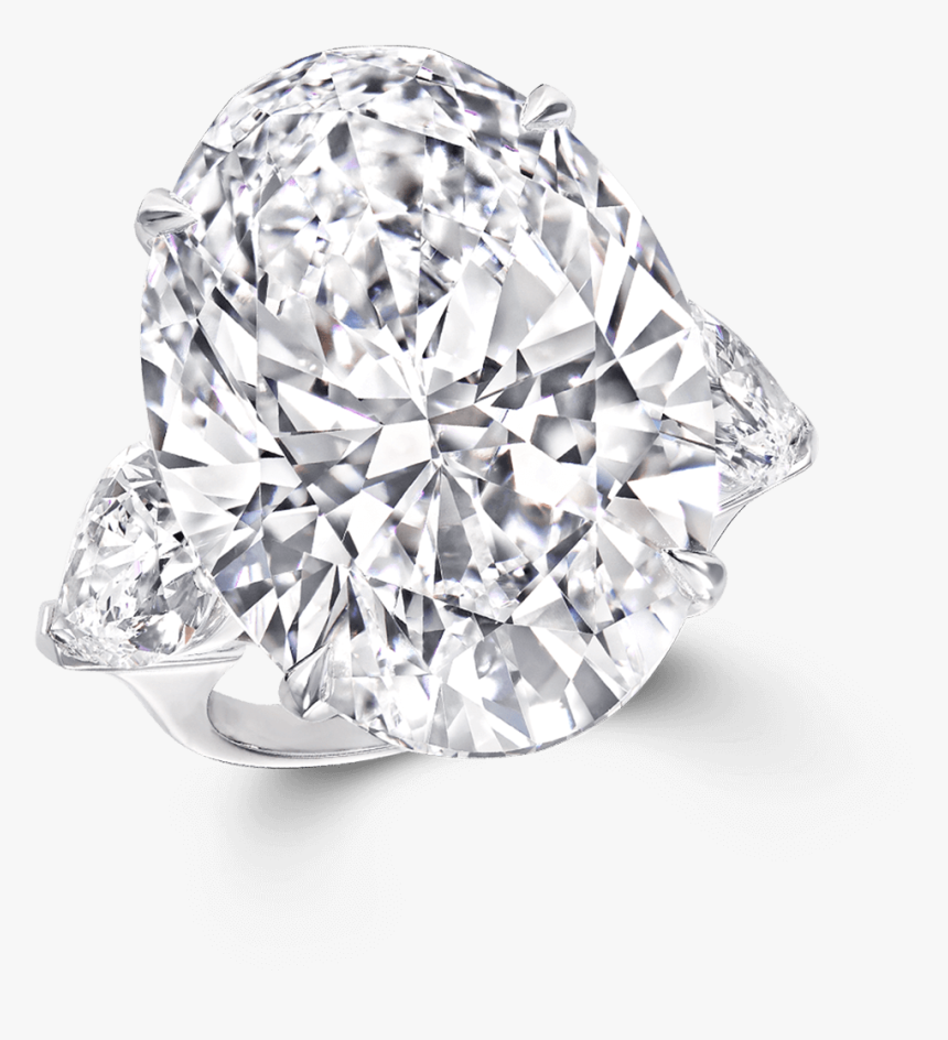 Graff High Jewellery D Flawless Oval Shape Diamond - Graff Full Diamond Png, Transparent Png