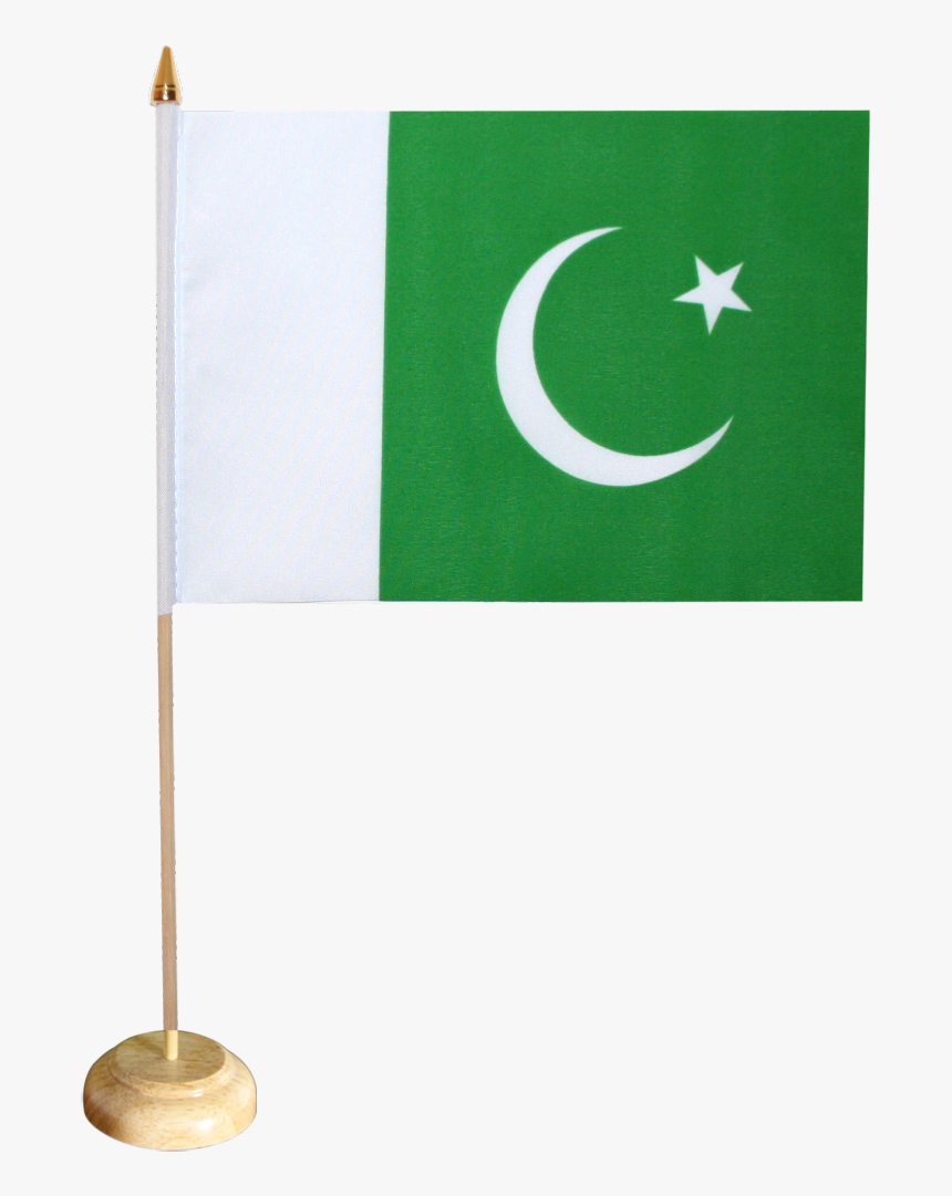 Pakistan Table Flag - Drapeau Du Pakistan, HD Png Download