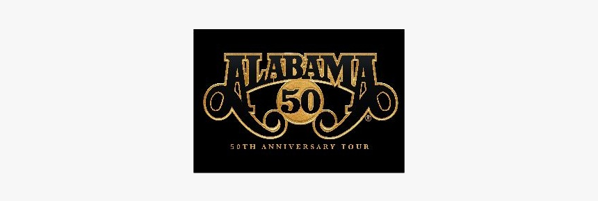 Alabama 50th Anniversary Magnet 
 Title Alabama 50th - Label, HD Png Download