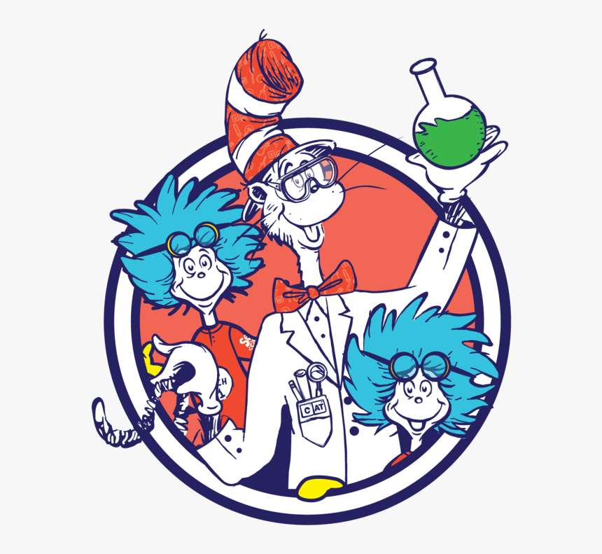 Seuss Gr 13 - Cartoon Science, HD Png Download