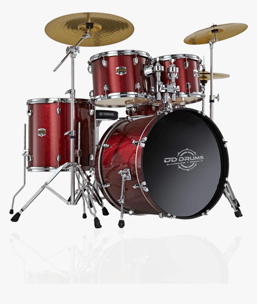 Drum - Yamaha Green Drum Kit, HD Png Download
