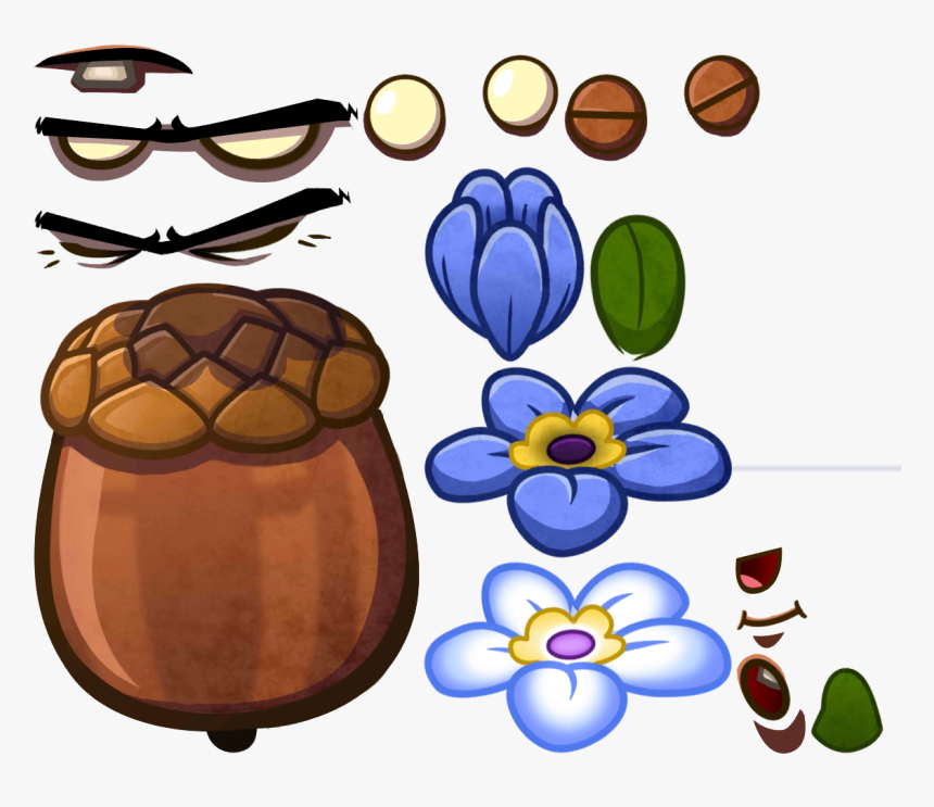 Pvz Heroes Forget Me Nuts, HD Png Download