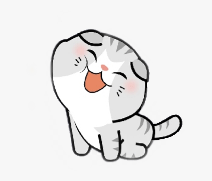 #png #cute #pngcute #cuteanimals #animals #freetoedit - Cat Kawaii Png, Transparent Png