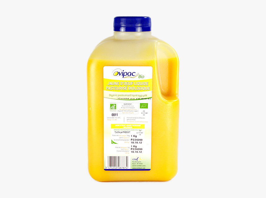 Organic Liquid Egg Yolk - Plastic Bottle, HD Png Download