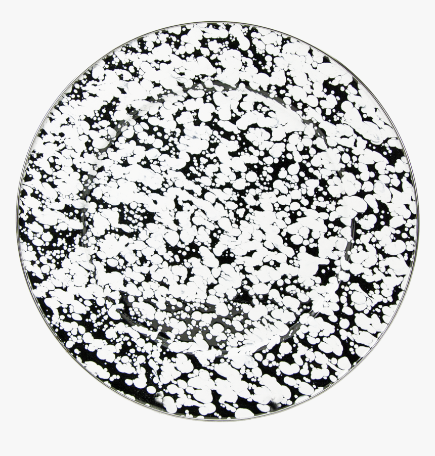 Bl26 Black Swirl Charger Plate, HD Png Download