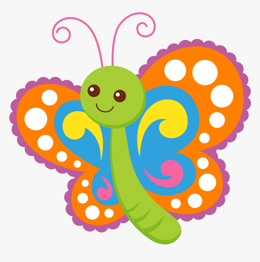 Pin By Terri On Clipart Clip Art, Butterfly And Wood - Butterfly Kids Cartoon, HD Png Download