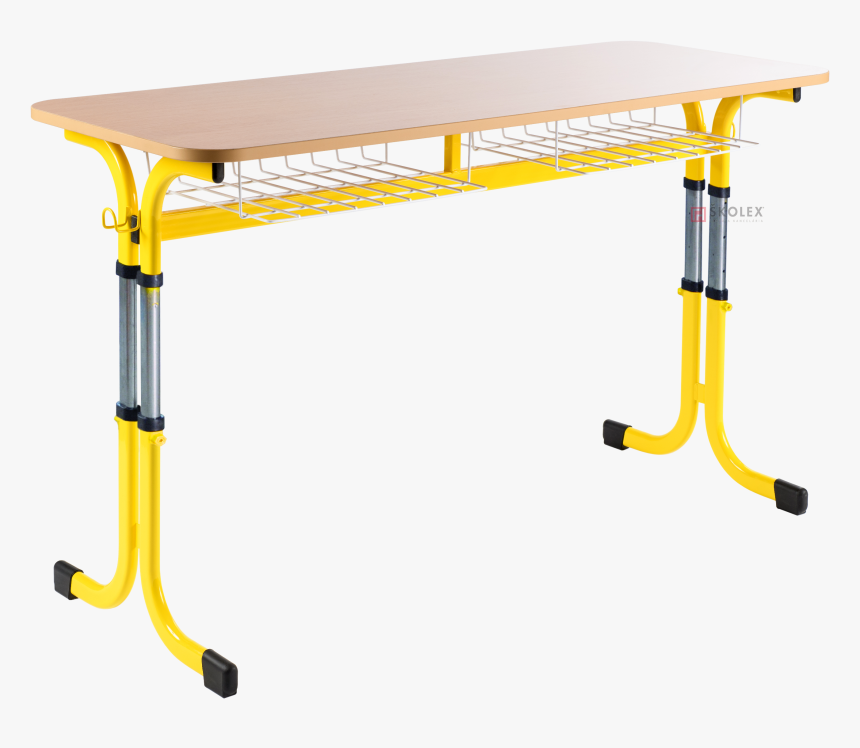 Height-adjustable School Desk Lux - Výškovo Nastaviteľný Stôl, HD Png Download