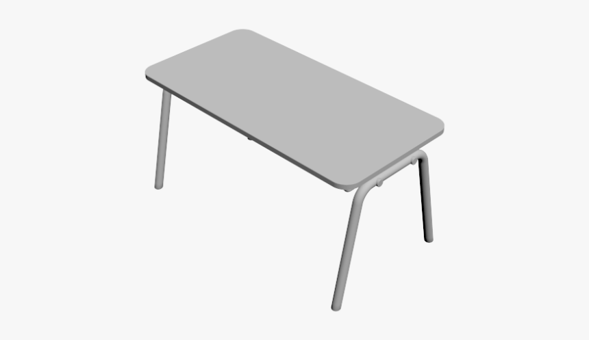 School Desks 3d Models - Coffee Table, HD Png Download