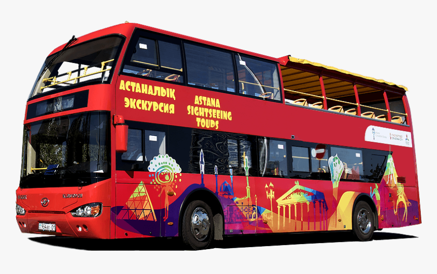 Double-decker Bus, HD Png Download