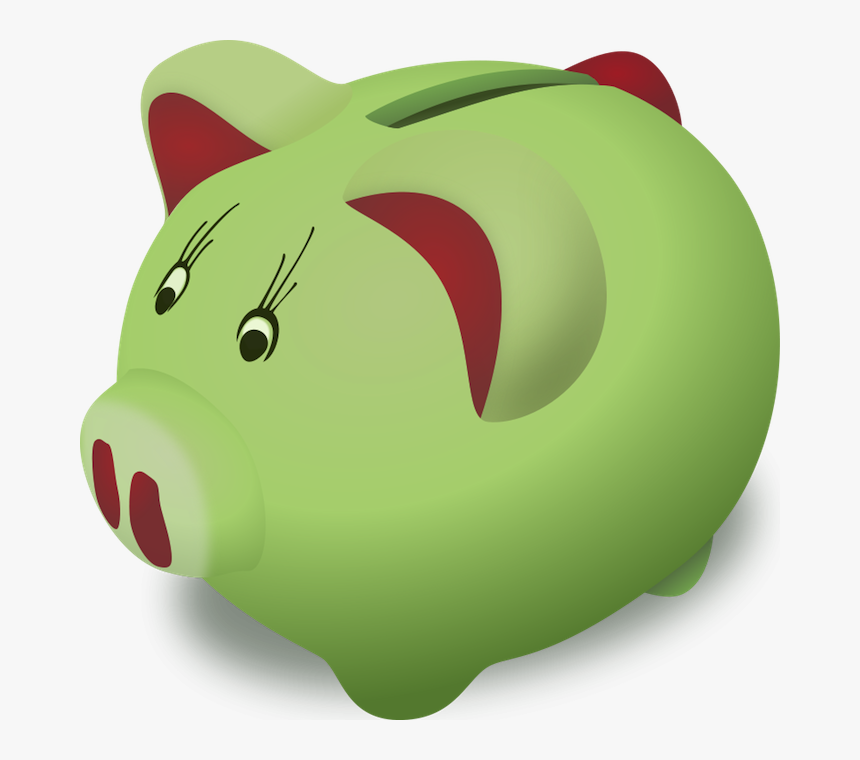 Piggy Bank Clip Art, HD Png Download