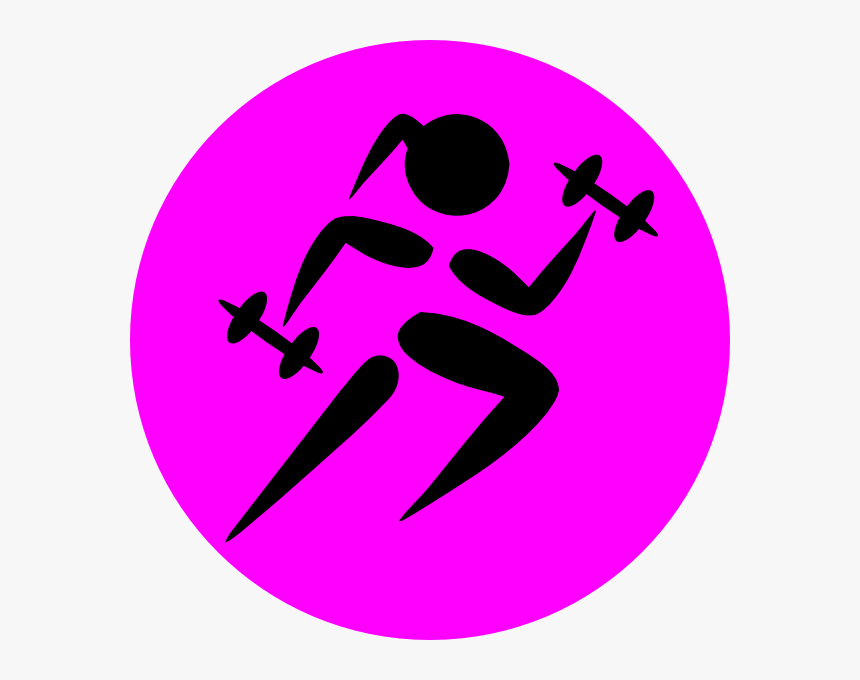 Running Girl Png - Working Out Clip Art, Transparent Png