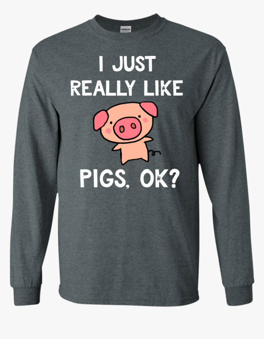 Funny Pig I Just Really Like Cute Pig Lovers Gifts - Rick And Morty Koszulka, HD Png Download