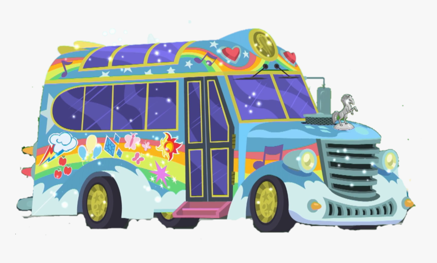 Rainboom Bus, HD Png Download