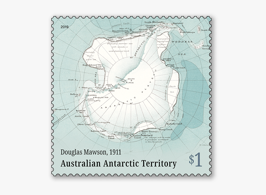 Mapping The Aat - Post Stamp Border Photoshop, HD Png Download