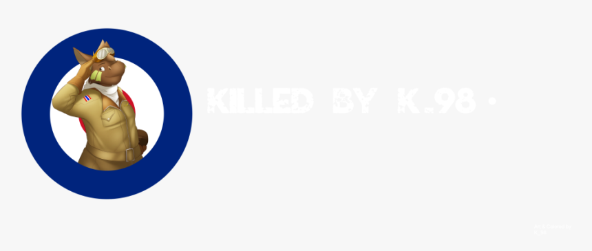 K 98 Decalwarthundereng - Illustration, HD Png Download