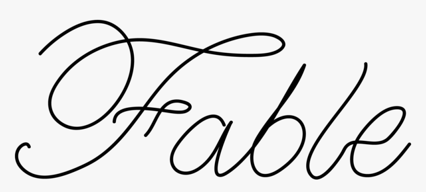 Fable-logo - Line Art, HD Png Download