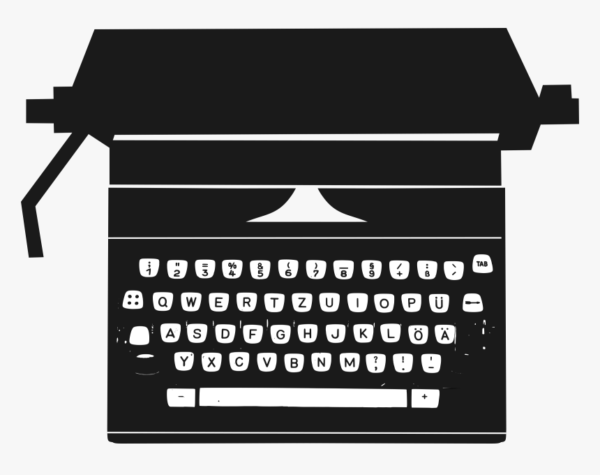 Typewriter Clip Art, HD Png Download