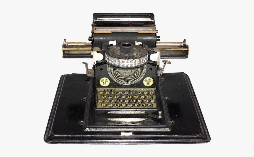 Antique Toy Typewriters, HD Png Download