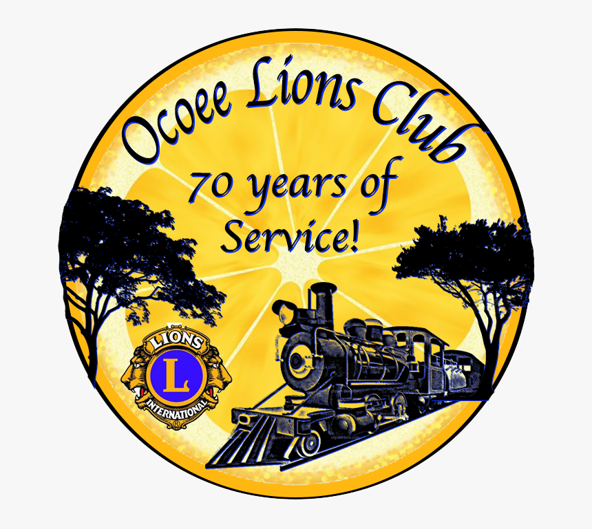 On November 10th The Ocoee Lions Club Will Celebrate - Train Party Black And White, HD Png Download