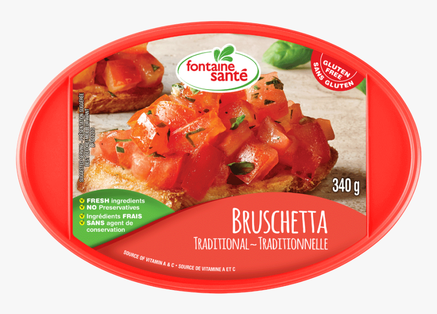 Bruschetta Fontaine Santé, HD Png Download