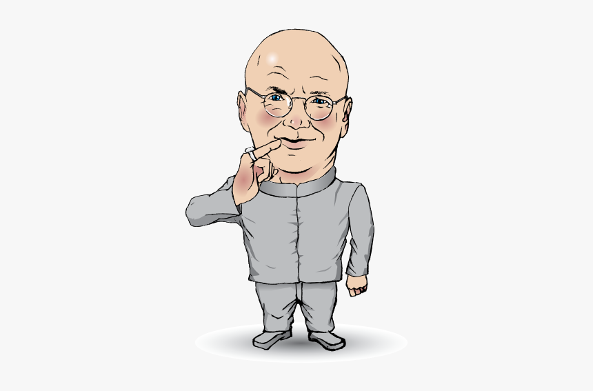 Man, Person, Google Search, Google, Thinking, Cartoon - Dr Evil Clipart, HD Png Download