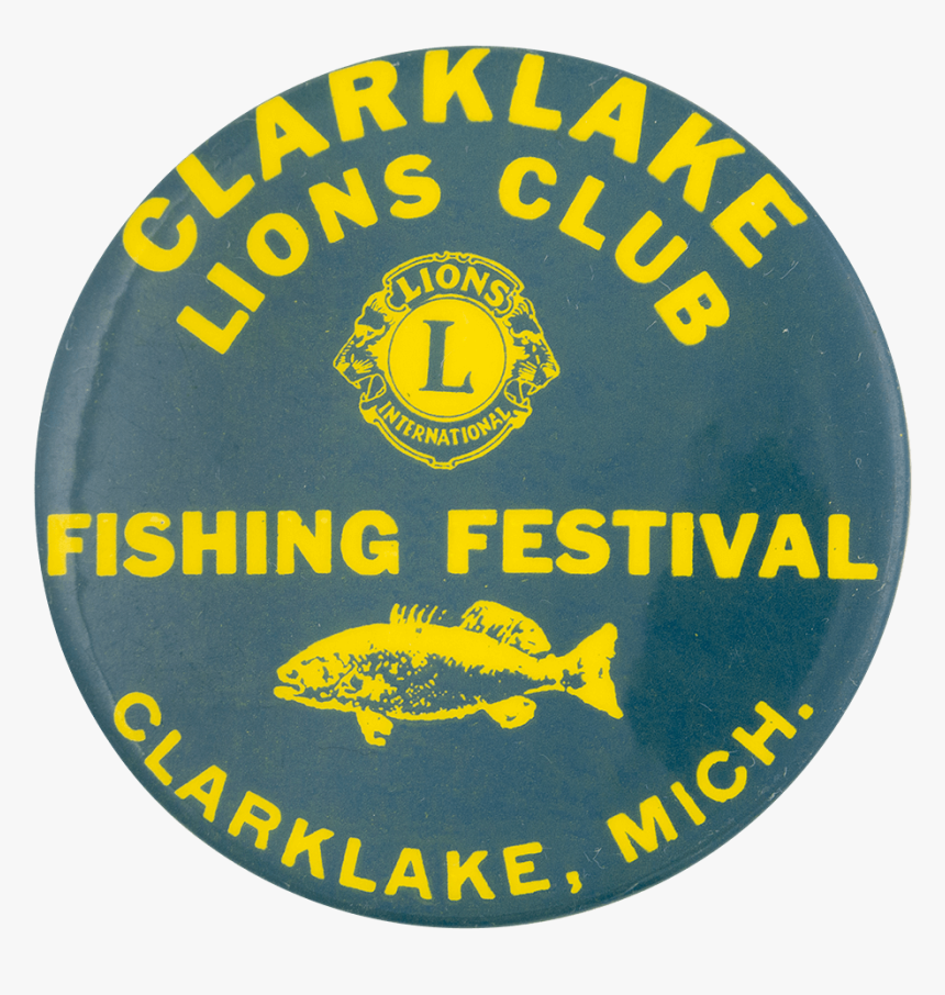 Clarklake Lions Club Fishing Festival Event Busy Beaver - Emblem, HD Png Download