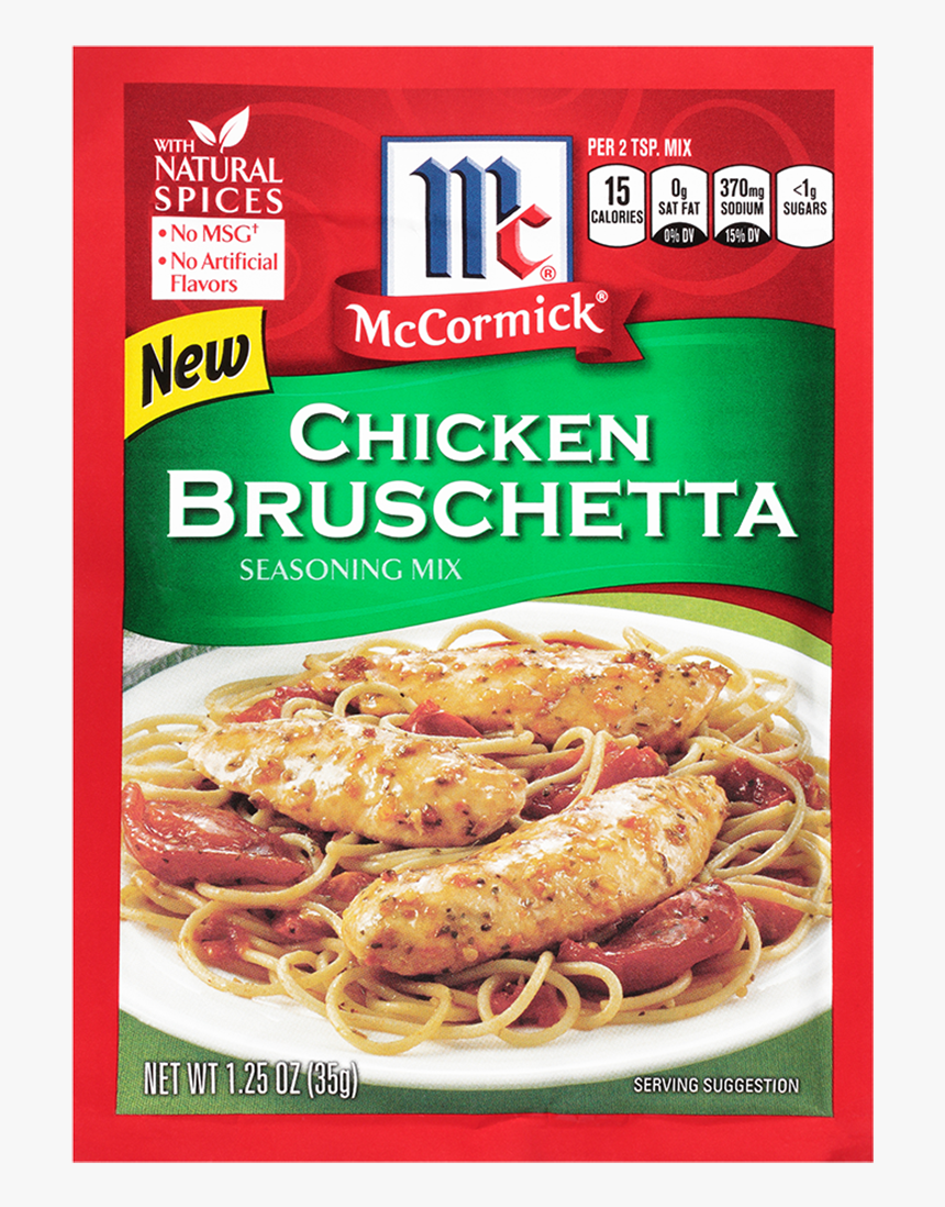 Chicken Bruschetta Seasoning Mix - Mccormick Bag N Season Original Chicken Cooking, HD Png Download
