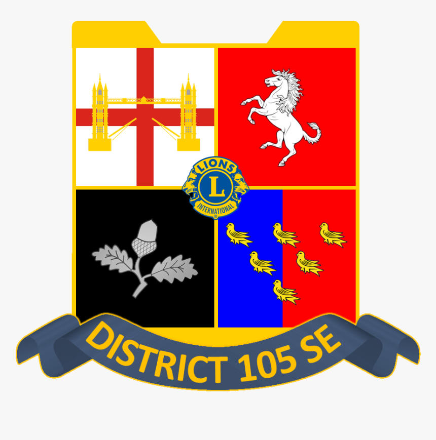 Made Up Of The Flags And Symbols Of Each County That - Lions Club International, HD Png Download