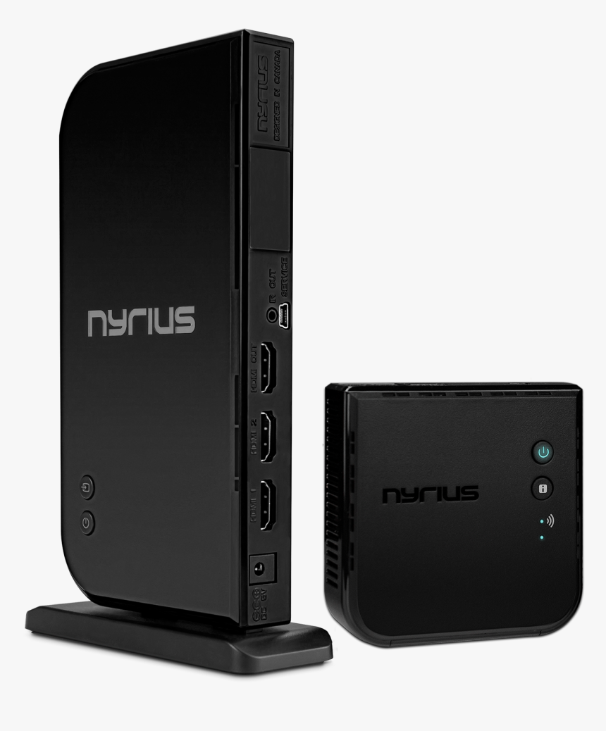Aries Home Wireless Hdmi 2 Input Transmitter & Receiver - Nyrius Aries Home Hdmi Digital Wireless Transmitter, HD Png Download