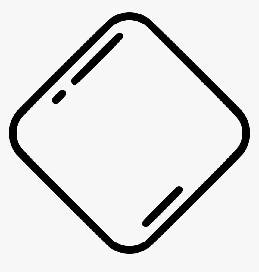 Tablet Pill Medicine Viagra - Diamond Outline Shape Png, Transparent Png