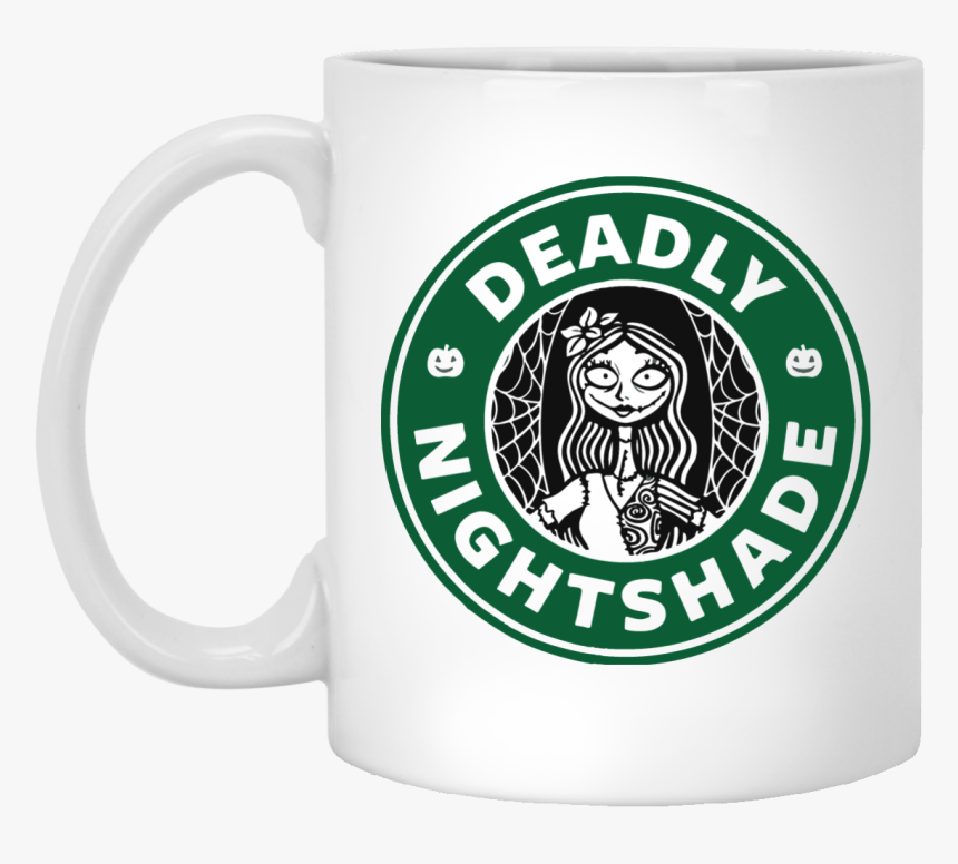 Deadly Nightshade Mugs - Nightmare Before Christmas Starbucks, HD Png Download