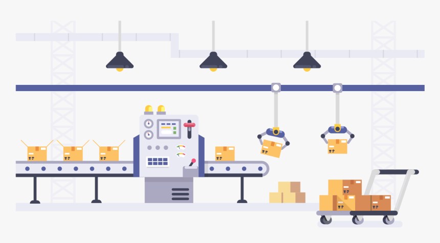 Conveyor Belt Illustration Png, Transparent Png