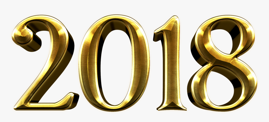 Download 2018 Happy New Year Transparent Png - Happy New Year 2018 Png Transparent, Png Download