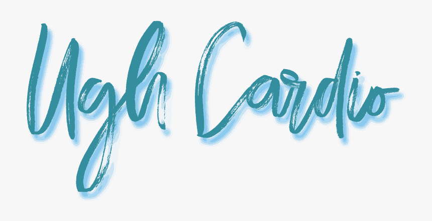 Ugh Cardio - Calligraphy, HD Png Download