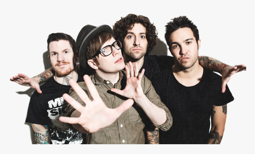 Fall Out Boy Black And White, HD Png Download , Transparent Png Image