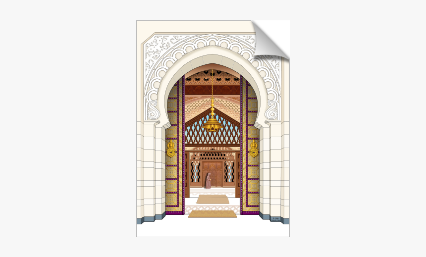Moroccan Doors - Moroccan Door Png No Background, Transparent Png