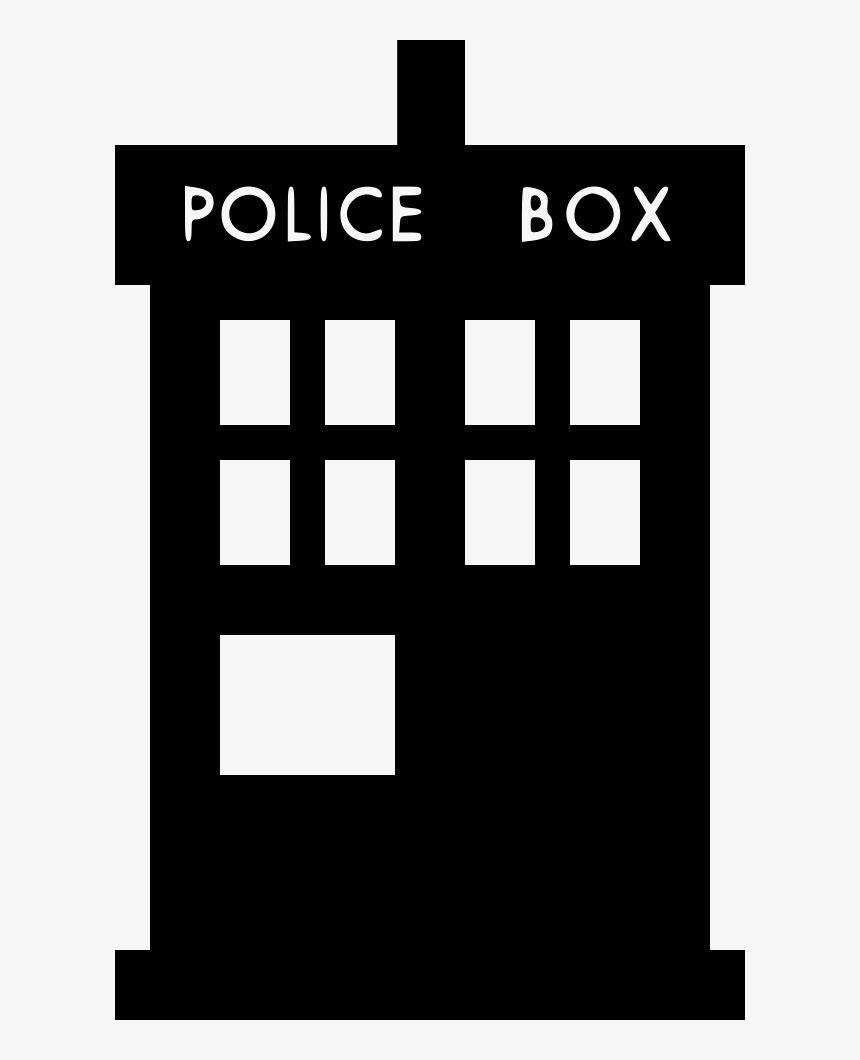 Tardis Doctor Who Time Machine - Police Box Icon, HD Png Download