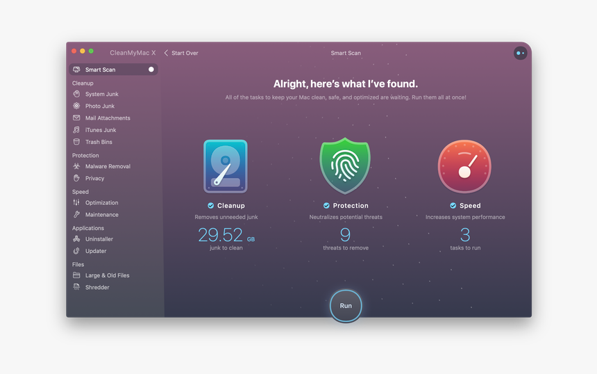 App Clean My Mac, HD Png Download