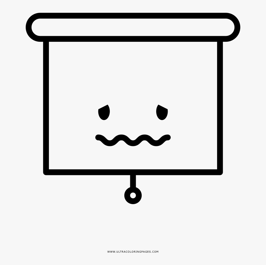 Sick Coloring Page - Drawing, HD Png Download