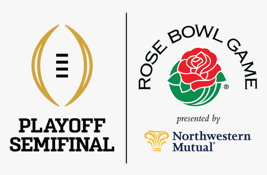 Playoff Semifinal At The Rose Bowl Game Presented By - Graphic Design, HD Png Download