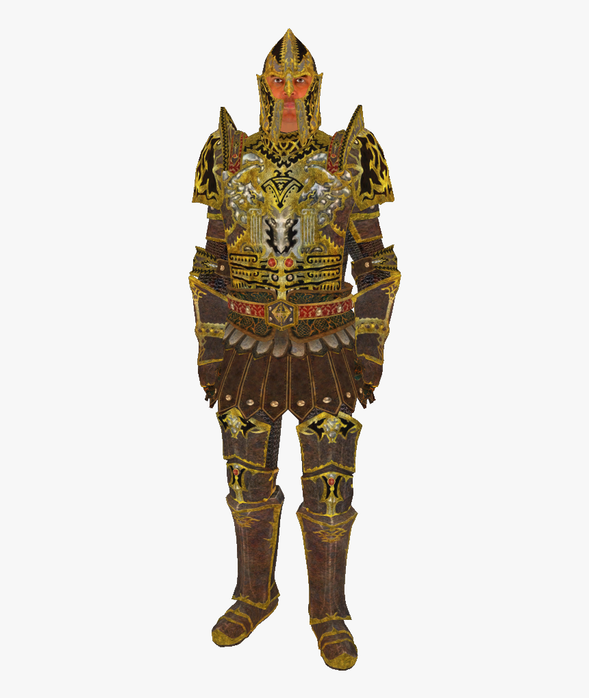 Oblivion Imperial Dragon Armor, HD Png Download